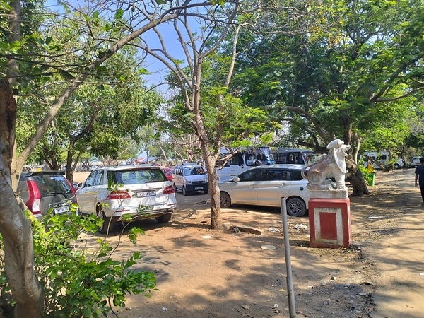 Parking area - South