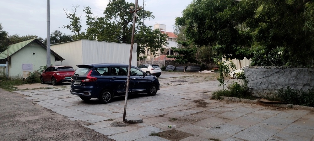 parking lot - left